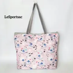 LeSportsac レスポートサック トートバッグ 牧場柄 大容量 A4可