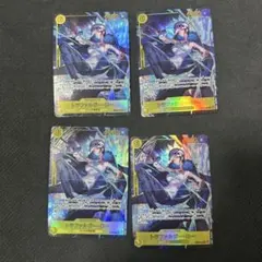 ワンピースカード　トラファルガー・ロー　SEC パラレル　4枚 EB03-062