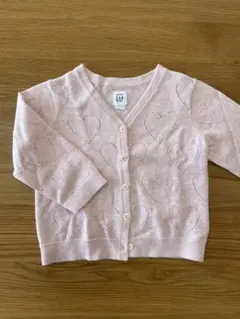 baby GAP ハート模様カーディガン　80センチ