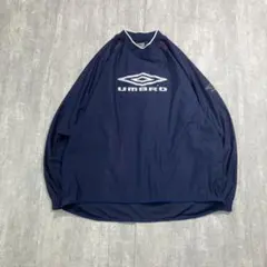 00s UMBRO L/S pullover navy y2kのサムネイル