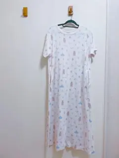 ジェラート ピケ gelato pique アニマルキャンプ柄ドレス