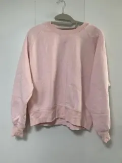 GU クルーネック スウェット ピンク　3XL