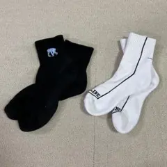 バスケ　ソックス　エゴザル　ボールライン　2足セット