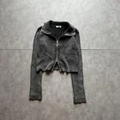 archive grunge fade drivers knit gray