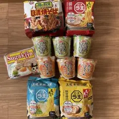 インスタント麺・スープ春雨セットのサムネイル