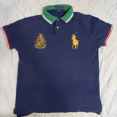 00s Ralph Laure短丈 ビッグポニー 両胸刺繍 ポロシャツ 平成 - メルカリ