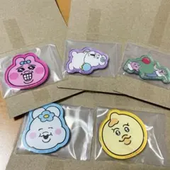 おぱんちゅうさぎ＆んぽちゃむ　キャラマグネッツ　5点セット