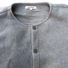 GLOBAL WORK ボタン付きカーディガン L グレー