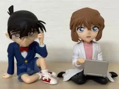 名探偵コナン 江戸川コナン 灰原哀 ちょこのせプレミアムフィギュア 2体セット