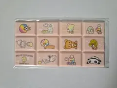 サンエックスユニバース ちょこぶろっくしーる ピンクのサムネイル