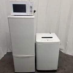 504 冷蔵庫 洗濯機 電子レンジ パナソニック 一人暮らしセット 設置