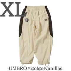 UMBRO go!go!vanillas ナイロントラックパンツ ブラウン XL - メルカリ