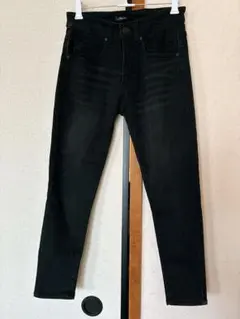 スキニーデニム ブラック サイズS