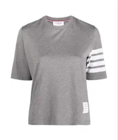 ゆっけ様依THOM BROWNE トムブラウン　4BAR Tシャツ40 グレーのサムネイル