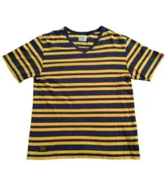 美品　ダブルタップス　wtaps バスク　ボーダーTシャツ　Lのサムネイル