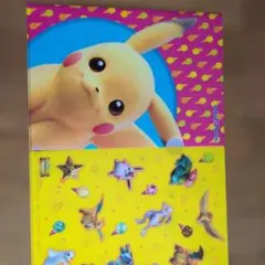 ピカチュウ ミュウ　サーティワン クリアファイル2枚セット
