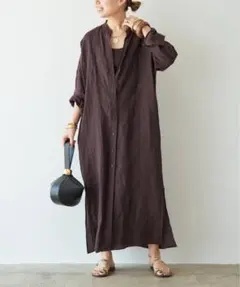 完売DEUXIEMECLASSE新品リネン ドレスのサムネイル