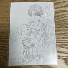 進撃の巨人 映画 入場者特典 ポストカード リヴァイアッカーマン