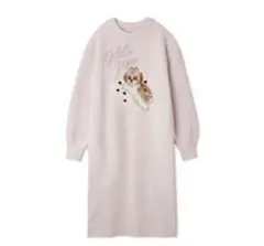 ジェラートピケ　シーズー　ジャガードワンピース