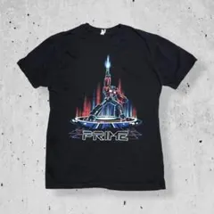 古着トランスフォーマーオプティマスプライム半袖Tシャツ黒ユニセックスレトロ映画Mのサムネイル