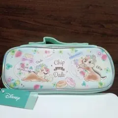 新品未使用　チップアンドデール　筆箱　ペンケース　ミントグリーンのサムネイル