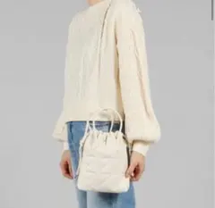 【niko and ...】オリジナル2WAY巾着ショルダーバッグ