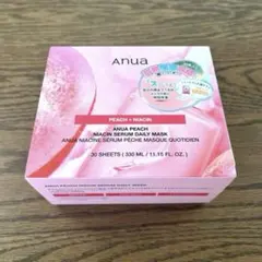 ANUA PEACH NIACIN SERUM DAILY MASK 30枚入