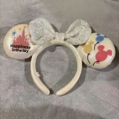 ミニーマウス風船デザインカチューシャ