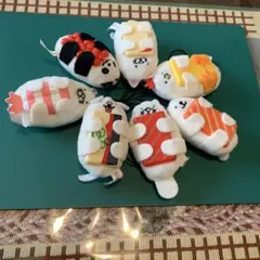 は*ン様 スシローの抱っこ寿司キャラクター7個