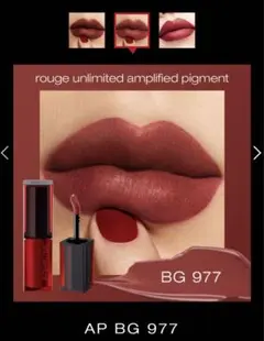 シュウウエムラルージュアンリミテッド アンプリファイド ピグメントAPBG977