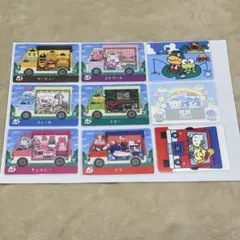 どうぶつの森 × サンリオ amiiboカード6枚＋ステッカー3枚セット