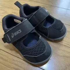 asics ベビーサンダル 黒13センチ
