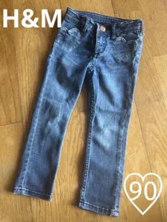 H&M スキニー　フィット　デニム　パンツ　90㌢ no.162