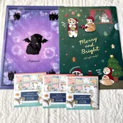 杠*様 モフサンド クリアファイル ふせん 5点セット