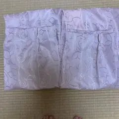サーモンピンク　カーテン