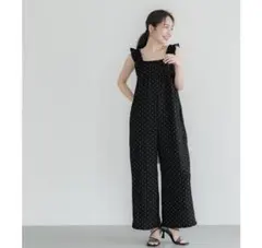 coca シボシャーリングフリルオールインワン レディース パンツ・ズボン
