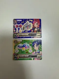 アイカツカード アクセサリー 霧矢あおい 音城セイラ
