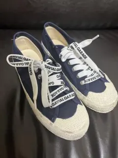 GAVIAL 中村達也　ネイビー ロゴマフラー GAVIAL 中村達也 ネイビー ロゴマフラー