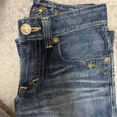 EDWIN BTL523 ダークブルー Sサイズ デニム