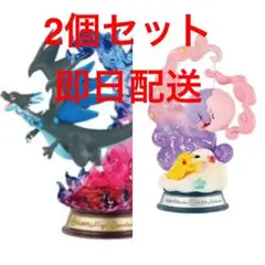 ゆらめくポケモンのひととき　メガリザードンX　ピカチュウ&ムシャーナ