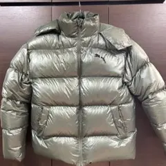 PUMA オリーブグリーン ダウンジャケット