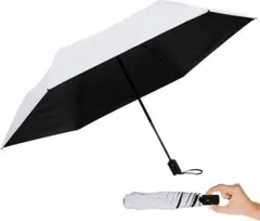 新品 日傘 UVカット 190g 超軽量 遮光 53cm 折りたたみ傘 ホワイト