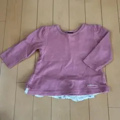 petit main 長袖カットソー 80