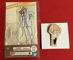 うたプリ　那月　アクスタ　ウッドバッジ