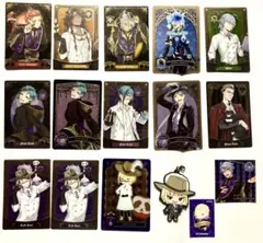 ツイステッドワンダーランド カード キーホルダー シール