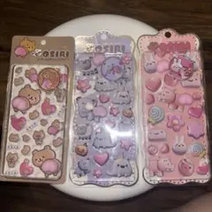 おしりシール ぷにぷにおしり 3Dシール　りるくま 吉田産業のサムネイル