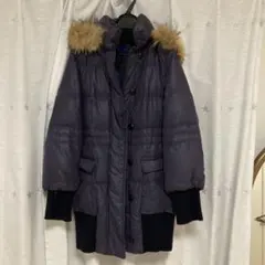 フード付きダウンコート★UNTITLED★