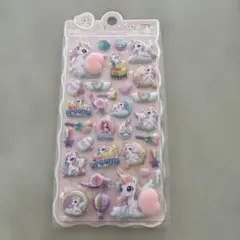 新品未開封ユニコーンおしりシール ぷにぷに もちもち かわいい ステッカー