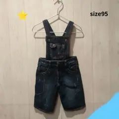 ◎HANG TEN　ダメージ加工オーバーオール　95