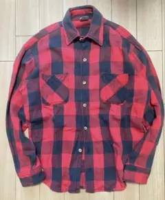 70s BIG MAC ブロックチェック ネルシャツ M